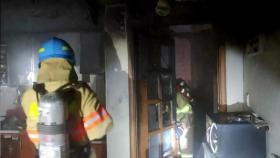 서울 묵동 아파트서 불...22명 대피·1명 부상