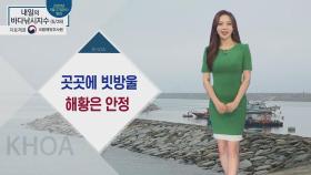 [내일의 바다낚시지수] 5월 27일 목요일 지수 전체적으로 좋은 편이지만 안개 예보 있어