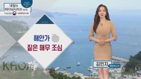 [내일의 바다낚시지수] 6월 4일 서해안과 남해안, 제주도 안개..가시거리 200m 이하