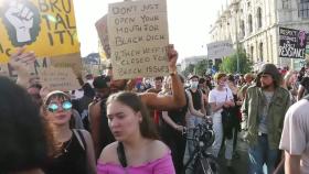 세계 곳곳 인종차별 항의 시위...러시아 