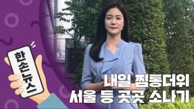 [2배속 날씨] 내일 찜통더위…서울 등 내륙 곳곳 소나기