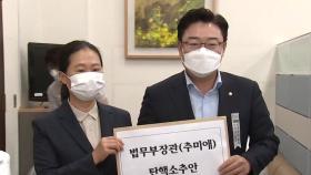 통합당·국민의당, 추미애 장관 탄핵안 발의