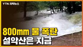 [자막뉴스] '800mm 물 폭탄' 쏟아진 강원도 설악산은 지금