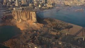 레바논 베이루트 대폭발 참사...백여 명 사망·4천 명 부상