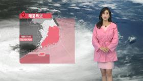 [날씨] 밤사이 집중호우...내일 5호 태풍 '장미' 북상