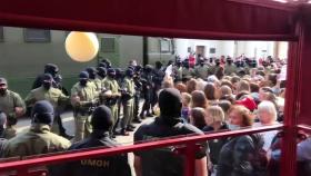 대선 불복 시위 이어지는 벨라루스서 수십 명 체포