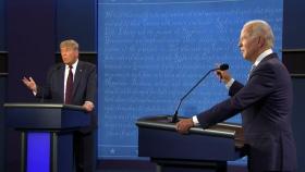 '코로나19·인종 갈등' 대격돌...美 대선후보 1차 토론 승자는?
