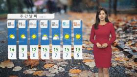 [날씨] 내일 전국 곳곳 가을비...비 그친 뒤 기온 내림세