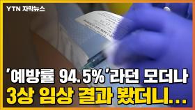 [자막뉴스] '예방률 94.5%'라던 모더나 백신, 3상 임상시험 결과 봤더니...