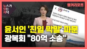[뉴있저] 독립운동가 대충 살았다? 윤서인 '막말' 파문...광복회 '80억 소송'