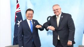 한-호주 정상회담...코로나·기후위기 협력 강화 약속