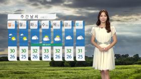 [날씨] 전남 여수·제주 호우주의보...전국 폭염특보