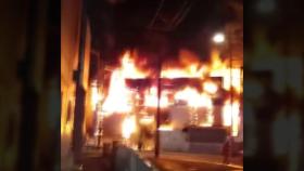 인천 식품공장에서 불...직원 한 명 부상