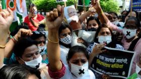 인도 최하층민 9살 소녀 집단 성폭행·살해...나흘째 시위