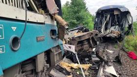 체코서 열차 충돌사고...2명 사망, 38명 부상