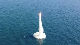 SLBM 잠수함 발사시험 세계 7번째 성공...초음속 순항미사일 개발 완료