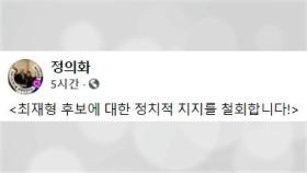 '최재형 전도사' 자처했던 정의화 전 국회의장 