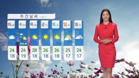 [날씨] 내일 흐리고 선선...서울 낮 기온 24℃