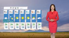 [날씨] 내일 흐리고 선선...서울 한낮 24℃