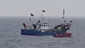 목포 해경, 불법 어획하던 중국 어선 나포