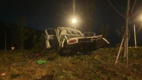 전남 광양서 트럭-승용차 추돌 사고...사망 2명·중상 4명