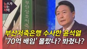 [뉴있저] 윤석열, 70억 배임 몰랐나?...공소장 비교해보니