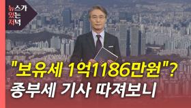 [뉴있저] 소설인듯 소설같은 소설이 아닌 종부세 기사