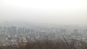 [날씨] '봄 같은 겨울'...中 스모그 영향, 초미세먼지↑