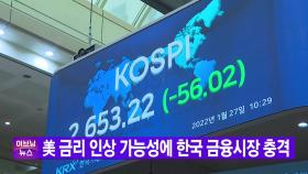 [YTN 실시간뉴스] 美 금리 인상 가능성에 한국 금융시장 충격