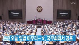 [YTN 실시간뉴스] '검수완박 법안' 오늘 입법 마무리...文, 국무회의서 공포