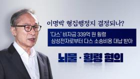 [이슈인사이드] MB 임시 석방될까?...'형집행정지' 오늘 결정