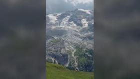 알프스 빙하 붕괴로 최소 7명 사망...