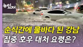 [뉴있저] 기록적인 폭우에 인명·침수 피해...대처 요령은?