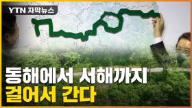 [자막뉴스] 849km '한반도 최초'...동해에서 서해까지 걸어서 가는 숲길