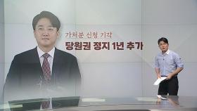 [뉴스라이더] '당원권 정지 1년 추가' 이준석의 선택은?