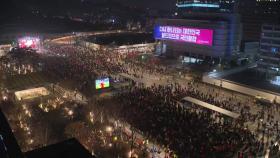 붉은악마 2만6천 인파...광화문 거리응원 안전하게 마무리