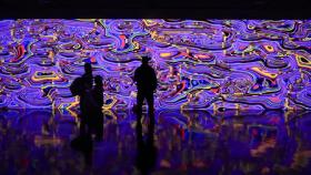 빛과 색채의 '디지털 미학'...미구엘 슈발리에의 체험형 전시