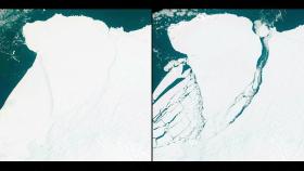 남극서 런던 크기 빙산 분리...