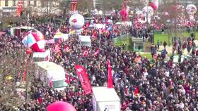 프랑스, 연금개혁 반대 2차 파업...