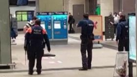 벨기에 브뤼셀 지하철역에서 흉기 난동...3명 부상