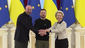 EU-우크라이나 정상회담...러시아 추가 제재 추진