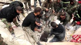 '13년째 내전' 시리아, 지진 피해로 고통 가중