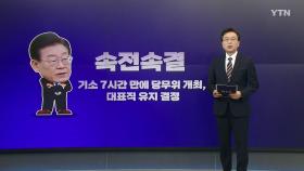[더정치] '기소' 이재명, 당대표 유지 '속전속결'... 