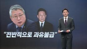 이재명 기소에 커지는 내홍...