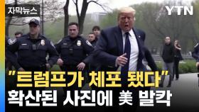 [자막뉴스] 경찰에 쫓기고 체포된 트럼프? 인터넷에 확산된 사진들