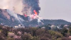 인왕산 산불...서울 산불로는 올해 첫 '대응 2단계'