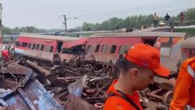 '천명 사상자' 인도 열차 추돌 