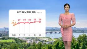 [날씨] 강원·경북 북동부 저녁까지 소나기...이번 주 낮 더위 계속