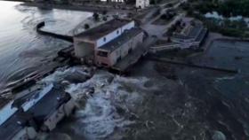 우크라이나 댐 파괴...서로 '상대' 배후 지목