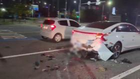 인천 음주 운전자 차량 2대 추돌 사고...3명 경상